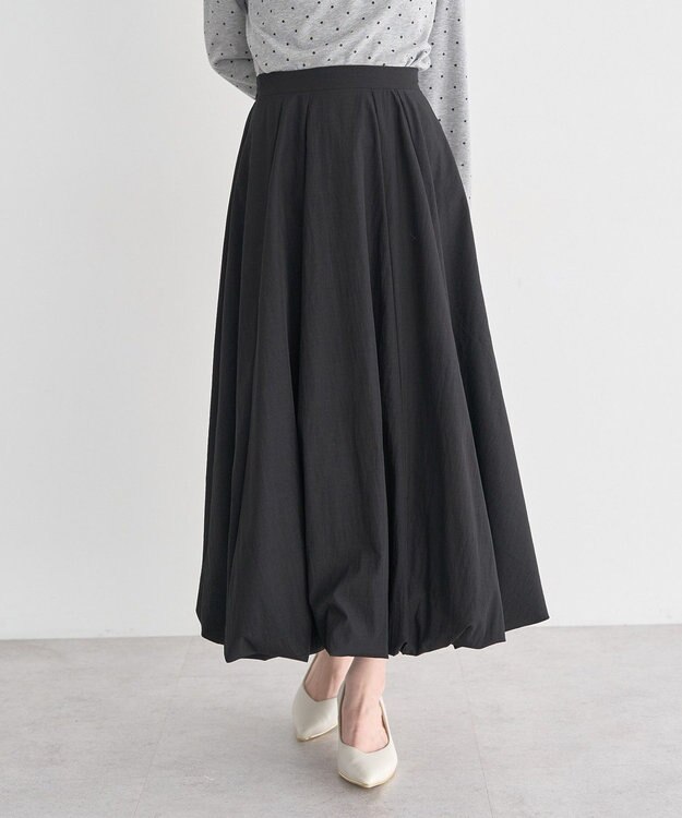 earth music&ecology バルーンスカート Black