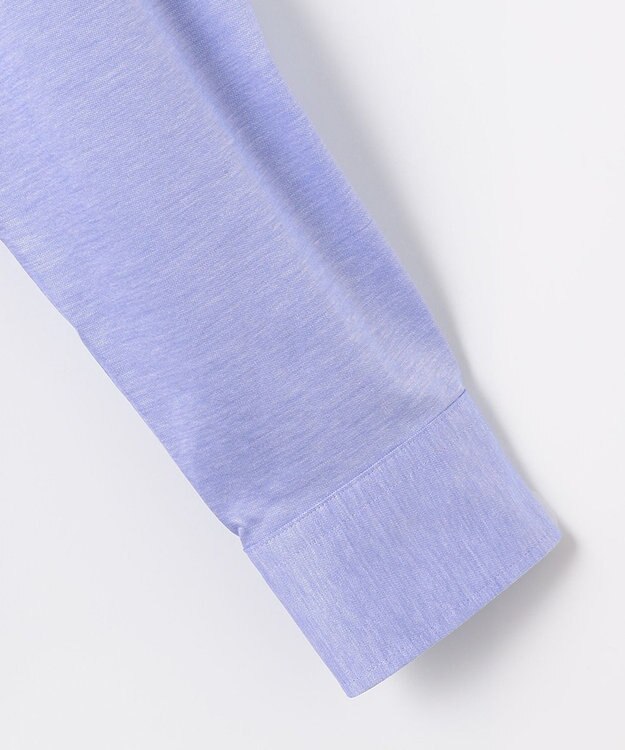 JOSEPH ABBOUD 【キングサイズ・ストレッチで快適な着心地・イージーケア】ジャージー シャツ サックスブルー系