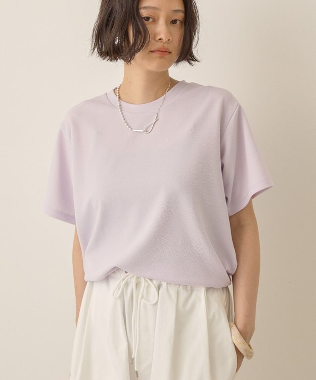 AMERICAN HOLIC ジョーゼット半袖プルオーバー Lavender