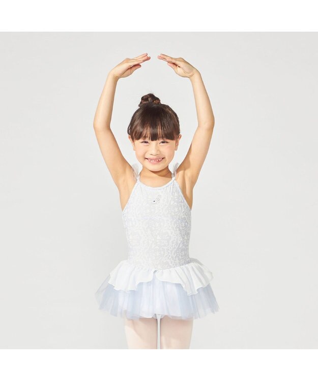 Chacott スカート付レオタード ヒヤシンス