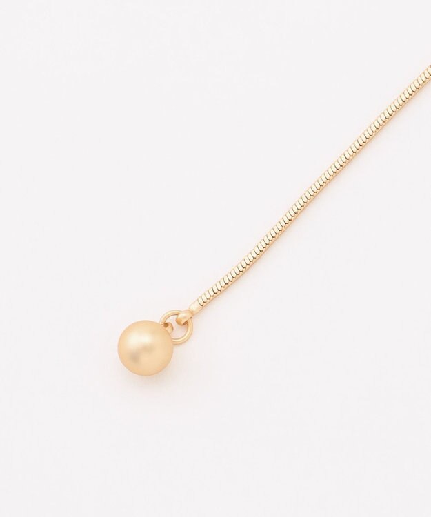 J.PRESS LADIES カーブライン ラリエット ネックレス ゴールド系