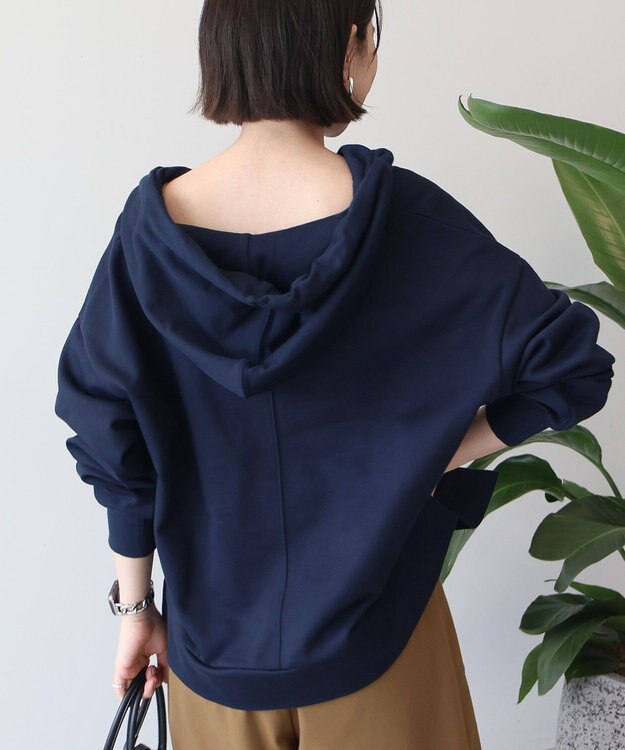 AMERICAN HOLIC スキッパー裏毛パーカー Charcoal Gray