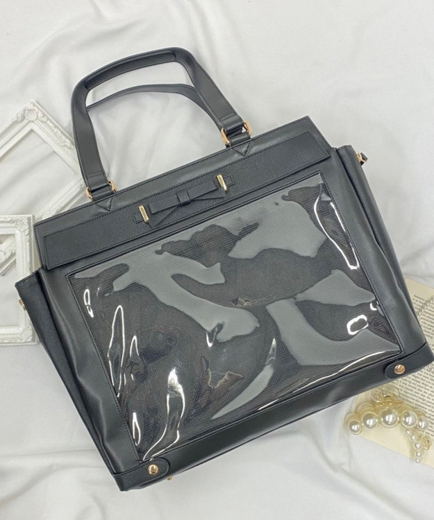 WEGO 【痛バ＆推し活グッズ】マジカル痛バッグ ブラック