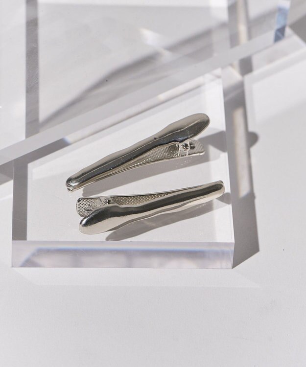 AMERICAN HOLIC 2SETニュアンスメタルクリップ Silver