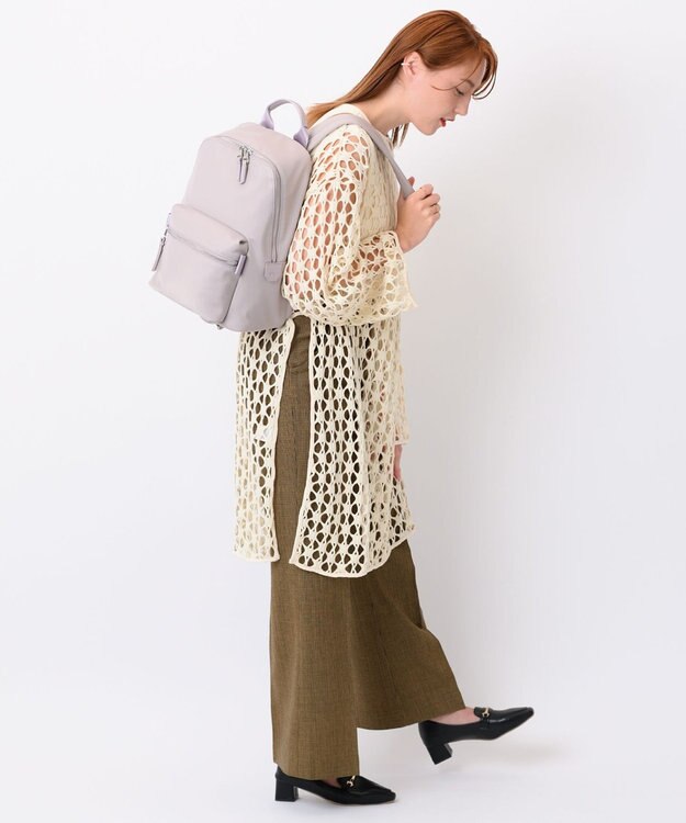 ACE BAGS & LUGGAGE W&.Day/Night ハウン スリムリュック B5サイズ 15571 ダブルアンドデイナイト モーヴピンク