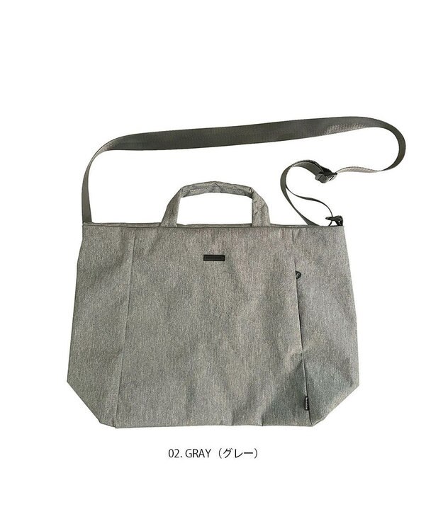 ROOTOTE 1039【超軽量撥水素材】SN.ミディアム2way.ライトウォーターリペレント-G 02：グレー