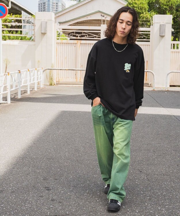 WEGO 別注ベンデイビスバックモチーフロゴLT ブラックその他