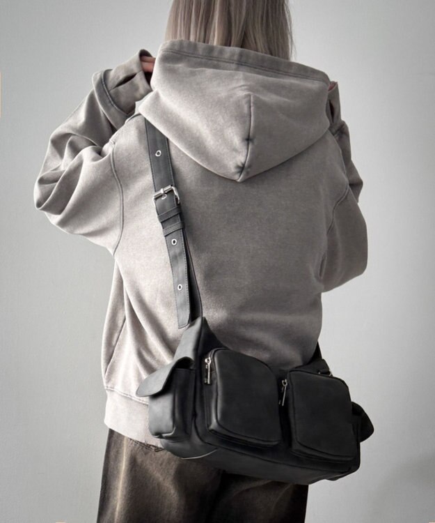 WEGO 2wayハトメショルダー グレー