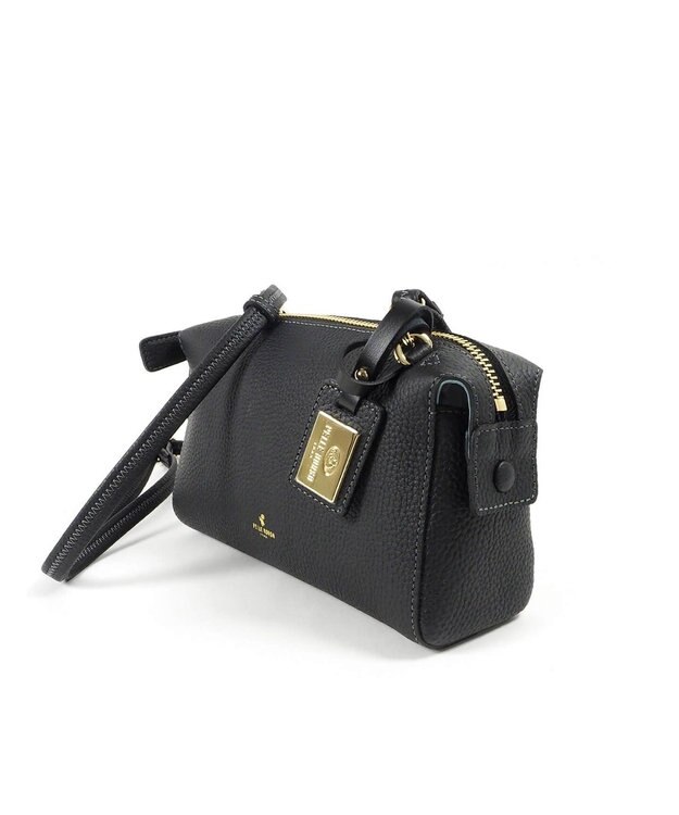PELLE BORSA シンプルショルダーポシェット Reinette レネット 4717 ブラック