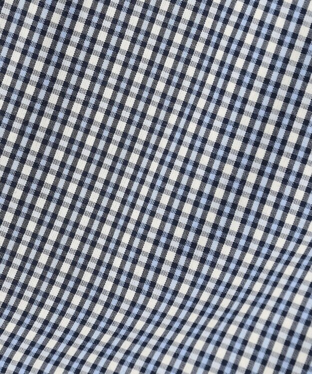 組曲 KIDS 【110-140㎝】 チェックプリーツ キュロット サックスブルー