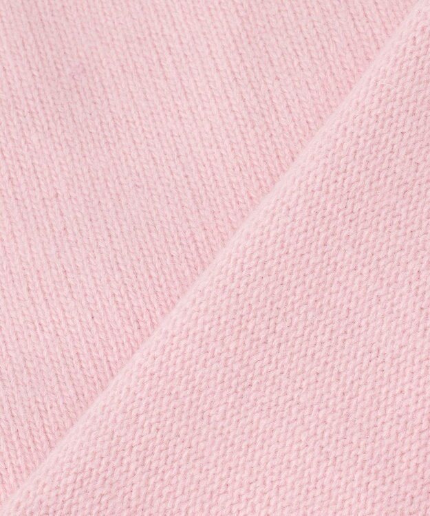 BEIGE， RULE / ウールカシミヤバイカラーハイネックニット Lilac × Taupe