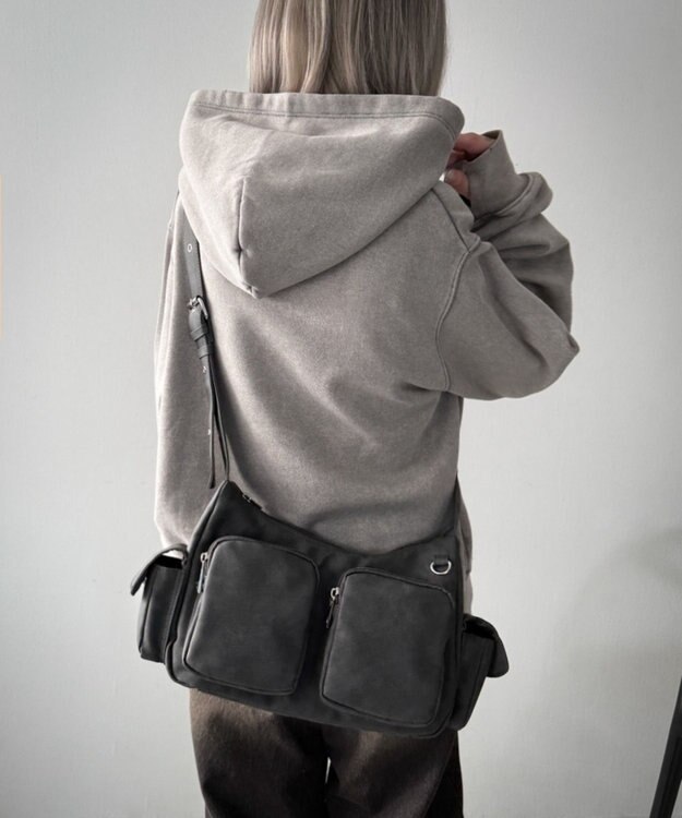 WEGO 2wayハトメショルダー グレー