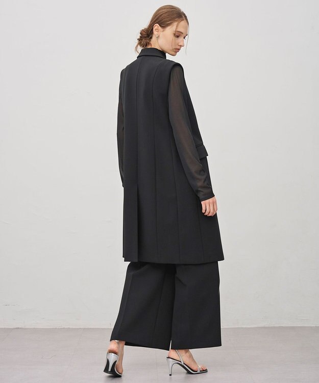 uncrave プルーフダブルクロス テーラードジレ ブラック