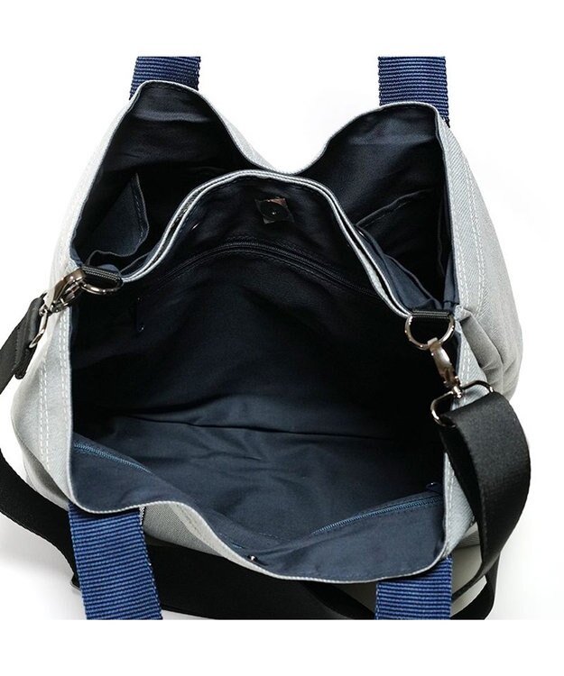 Regalo Felice 【2層バッグ / 色落ちしないデニム調生地】トート / REGALO LGY(ライトグレー)