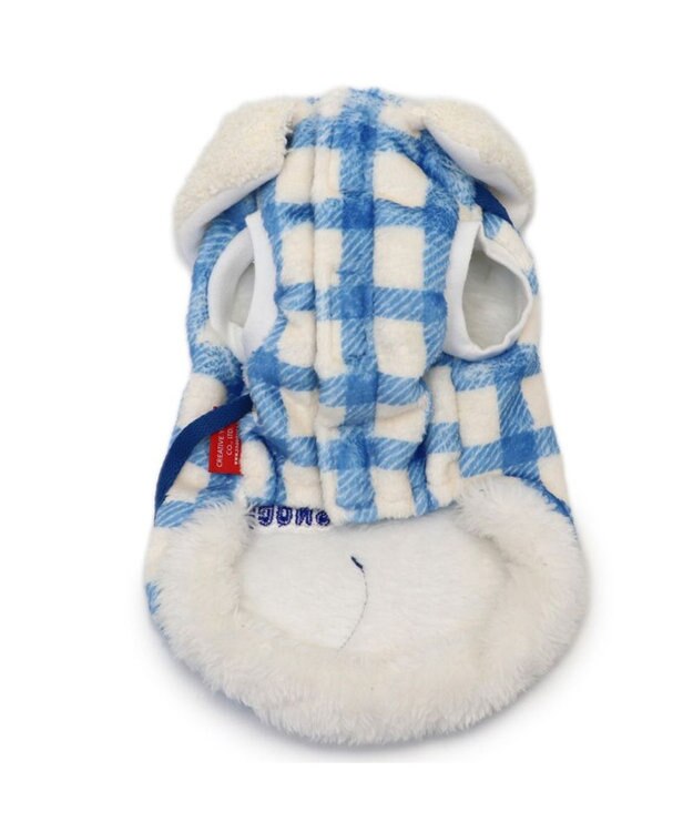 PET PARADISE スヌーピー ハートボアベスト 《ブルー》 小型犬 ホワイト×ブルー