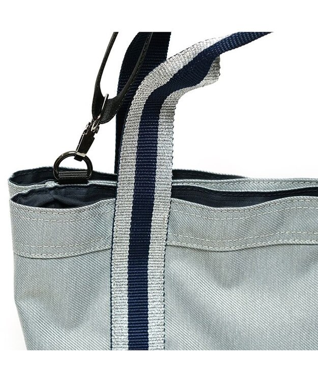 Regalo Felice 【2層バッグ / 色落ちしないデニム調生地】トート / REGALO LGY(ライトグレー)