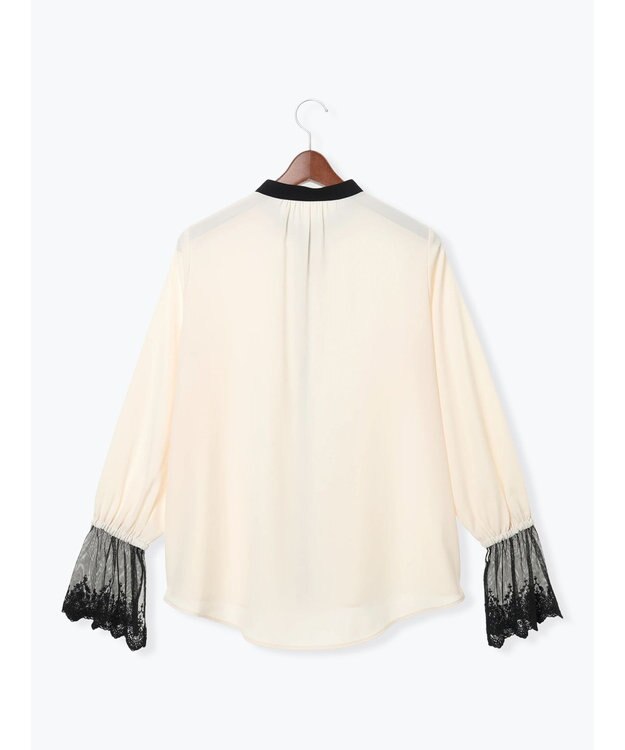 Te chichi 【セレモニーアイテム】レースカフスブラウス ベージュ