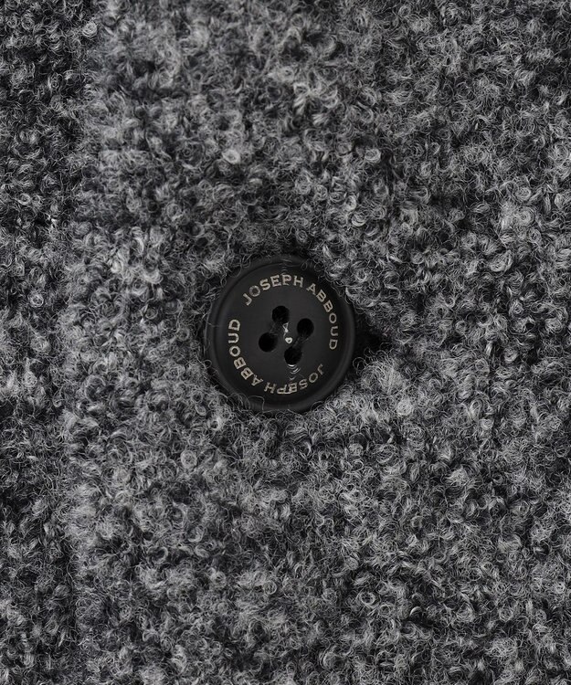 JOSEPH ABBOUD 【インポート素材/ソフトな肌触り/軽量】MOUSSE ペーズリー柄ショール カーディガン グレー系7