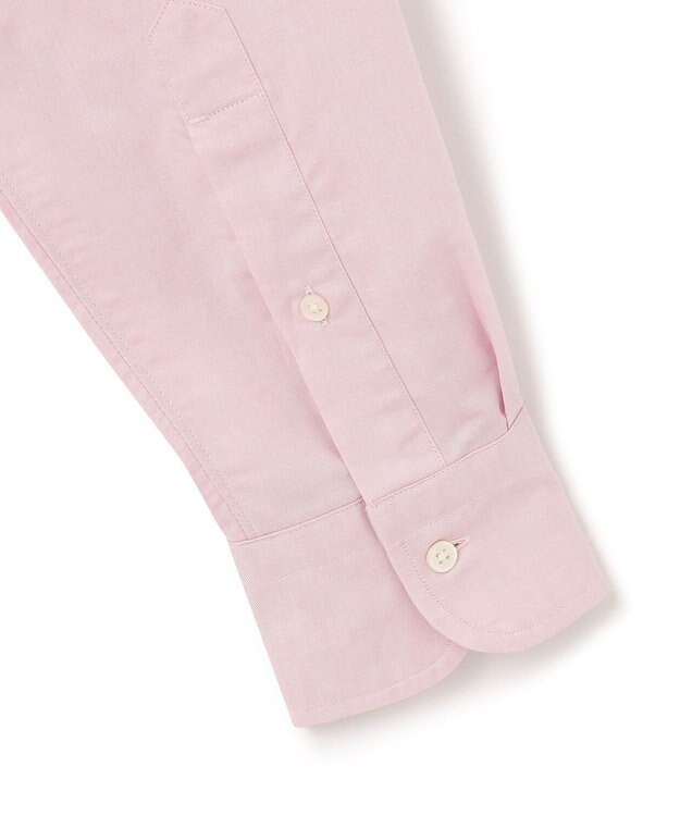 J.PRESS MEN 【HYBRID LINEN】ボタンダウンシャツ ピンク系