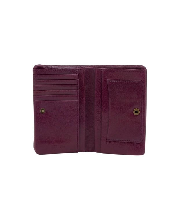 ANNA SUI マチルダ 口金二つ折り財布 ワイン