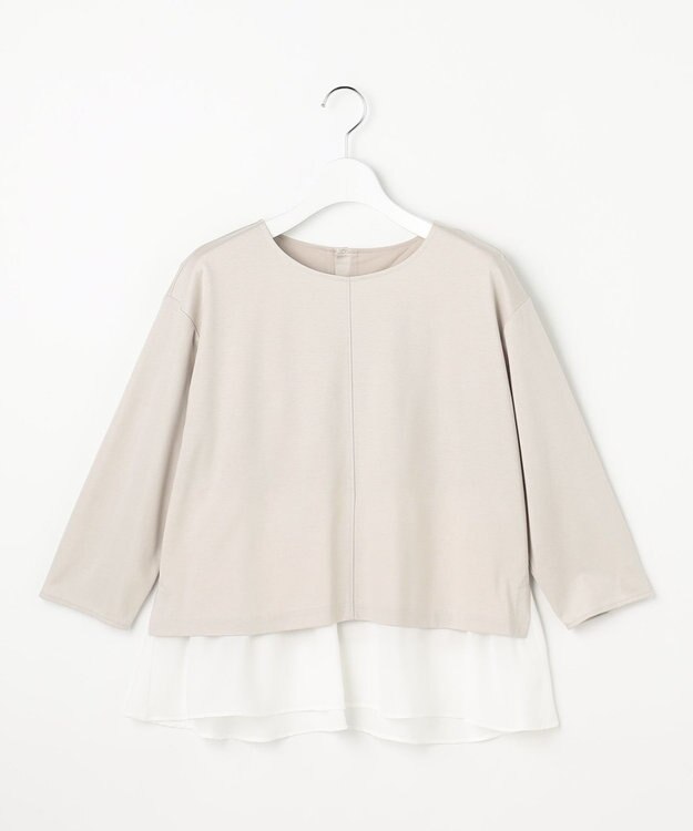 J.PRESS LADIES S コンパクトポンチ カットソー ベージュ系