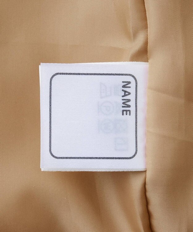 MIKI HOUSE HOT BISCUITS 【80-120cm】 抗菌・抗ウィルス ノーカラー キルティング 中綿ジャンパー キャメル