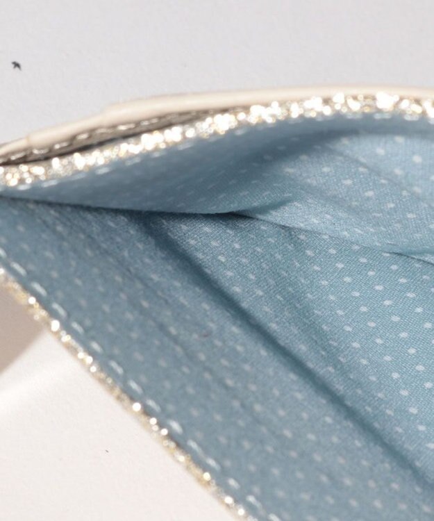 LANVIN en Bleu メラニー リール付きパスケース エクリュ