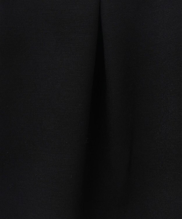 GRACE CONTINENTAL タックショートトップ ブラック