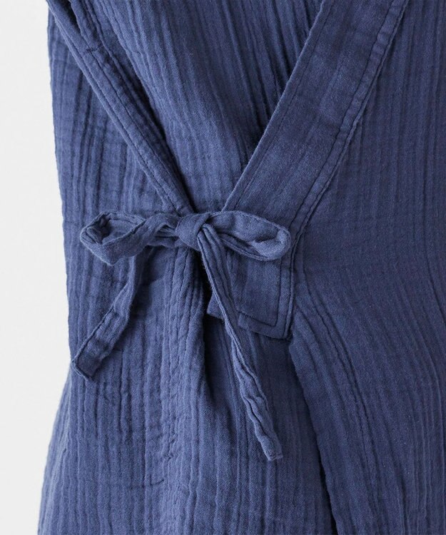 UCHINO クレープガーゼ甚平　　　 ネイビー