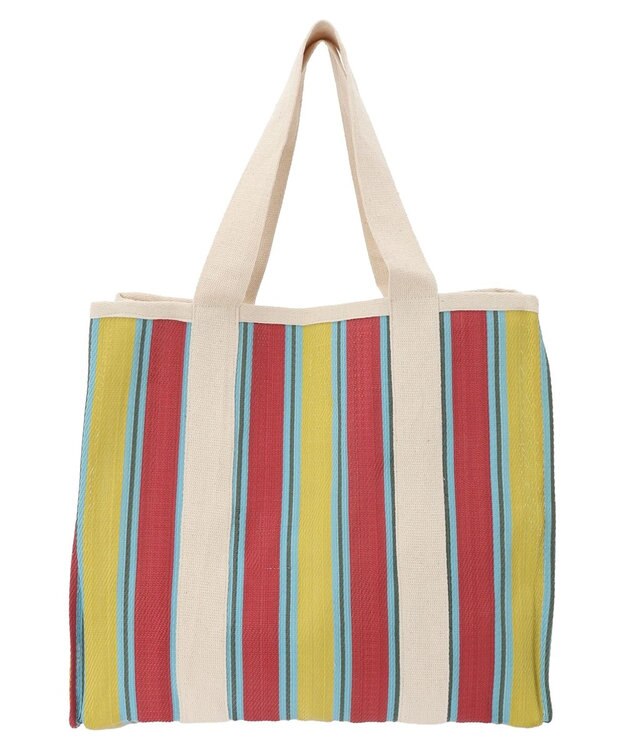 Green Parks ・ストライプカラートート Yellow