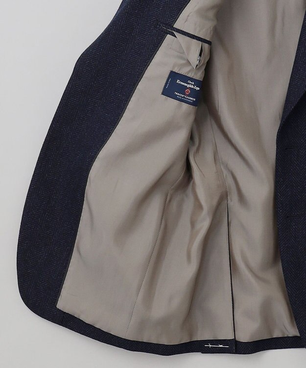 GOTAIRIKU 【Ermenegildo Zegna】TROFEO CASHMERE ジャケット ネイビー系8