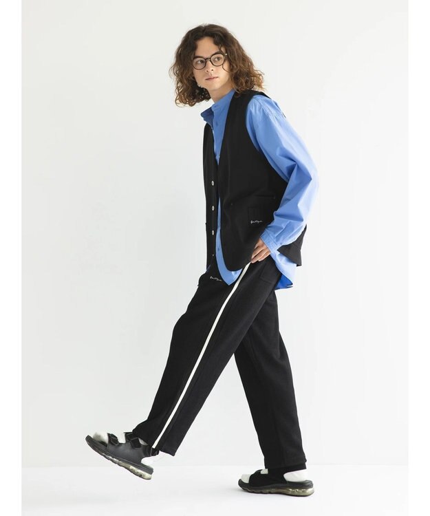 CRAFT STANDARD BOUTIQUE 【リサイクル】ヘビーツイルワークベスト Black