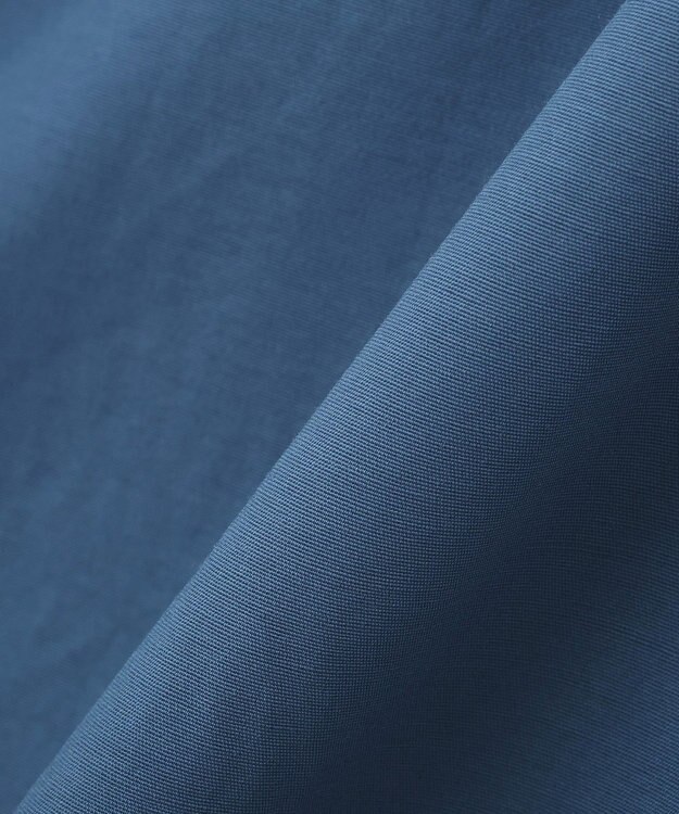 YECCA VECCA 配色デザインシャツワンピース Blue