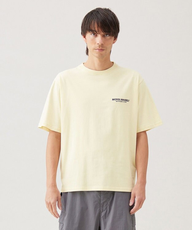 UNFILO MENS BASIC ロゴTEE【ギフトにもおすすめ】 ライトイエロー