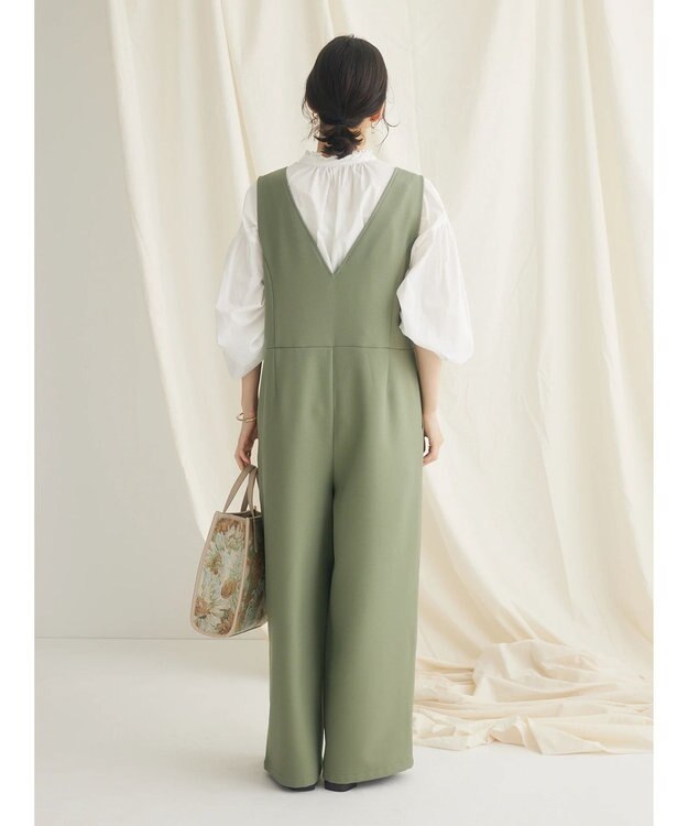 CRAFT STANDARD BOUTIQUE 【イージーケア】サロペット Khaki