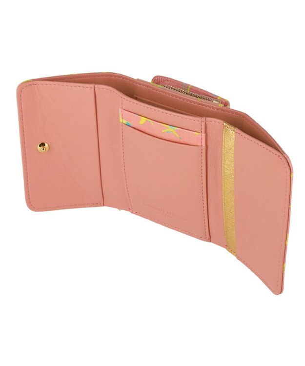 tsumori chisato CARRY エジプシャンスター ミニ財布 【きめ細かな羊革】 ピンク