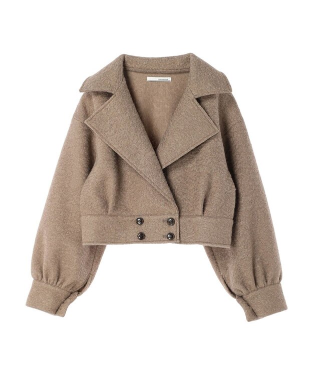 Green Parks ・ＥＬＥＮＣＡＲＥ　ＤＵＥ　ブークレショートジャケット Mocha