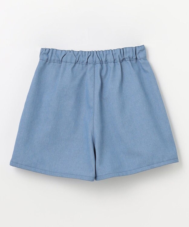 ANY KIDS ひんやりクール リボンショートパンツ デニム