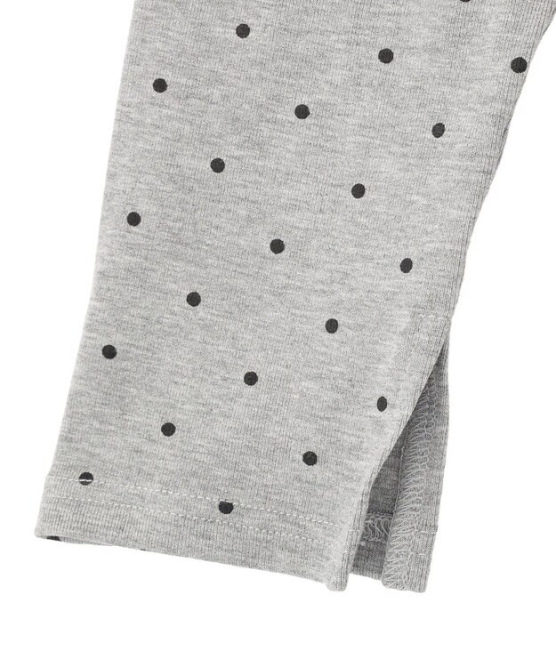 earth music&ecology アソートドレーププルオーバー Dot gray