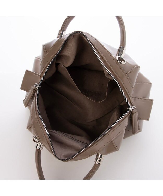 UNBILLION カシュカシュ cachecache / マット素材2wayボストン オーク