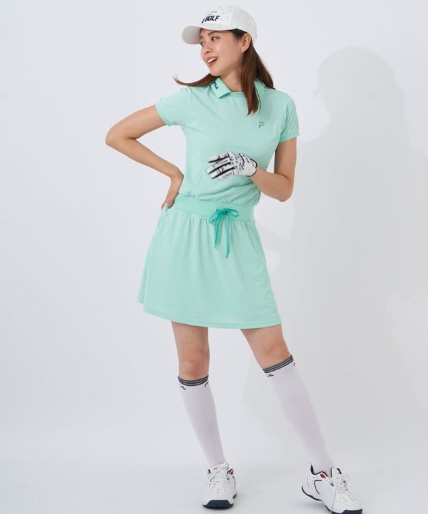 FILA GOLF／marie claire 【FILA GOLF】 ゴルフウェアワンピース ミント