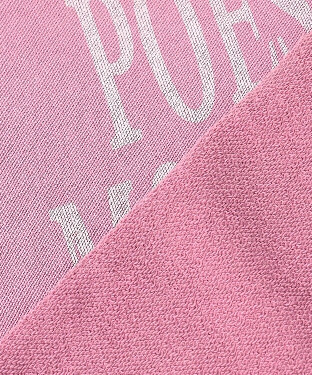 ANY ピグメントロゴスウェット ピンク