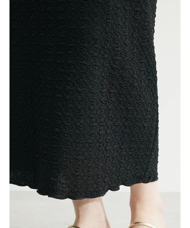 Green Parks ・Ｒａｙ　Ｃａｓｓｉｎ　フクレジャカードナロースカート Black