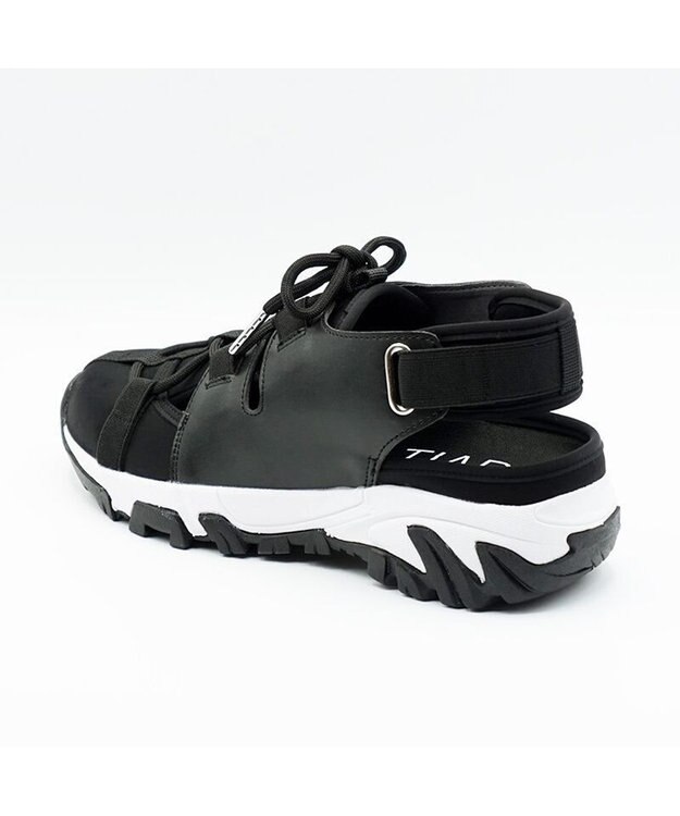 APOM レースアップスニーカーサンダル ブラック