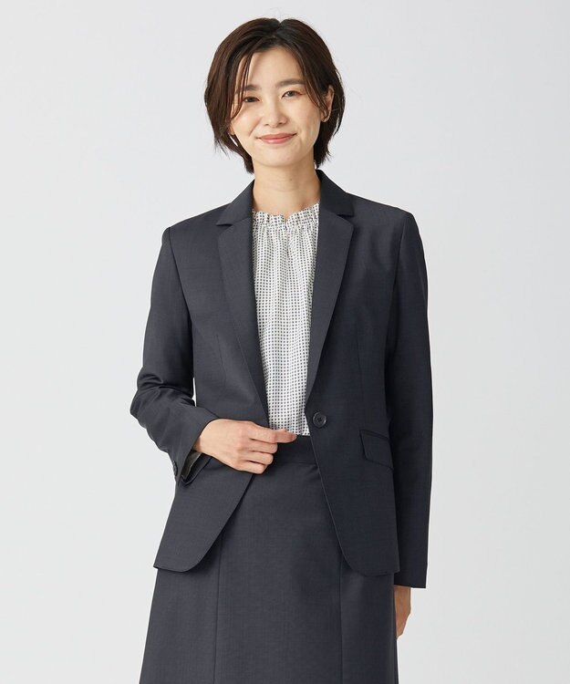 J.PRESS LADIES BAHARIYE テーラード ジャケット ネイビー系