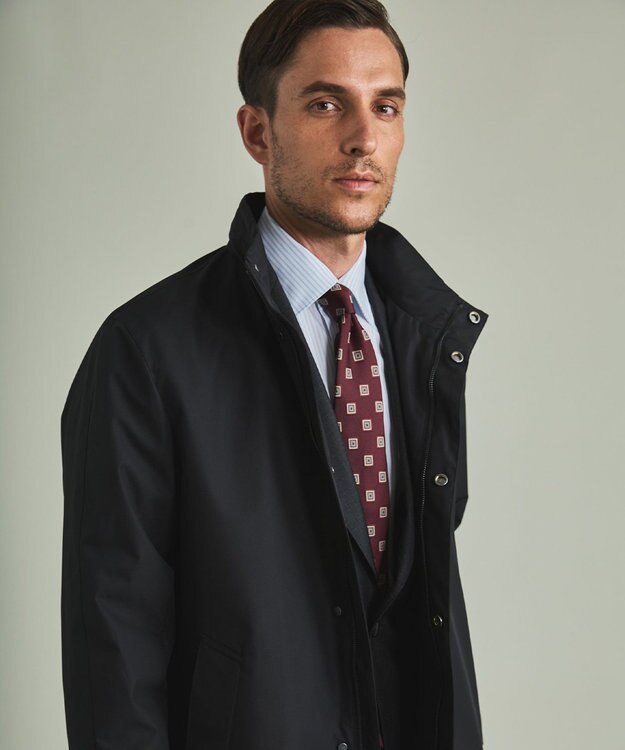 GOTAIRIKU ラスタードビーメモリーラミネーションコート_スタンドカラー(23年モデル) ブラック系8