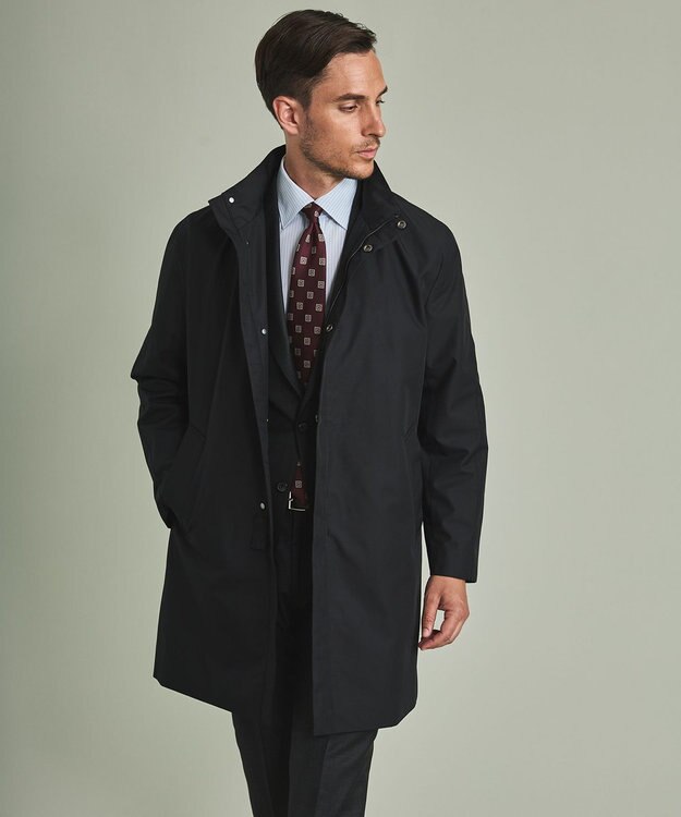 GOTAIRIKU ラスタードビーメモリーラミネーションコート_スタンドカラー(23年モデル) ブラック系8