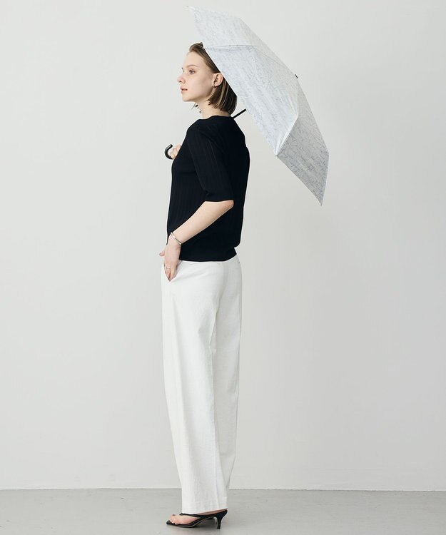 ICB 【30th ANNIVERSARY】晴雨兼用 折りたたみ傘 オフホワイトベース