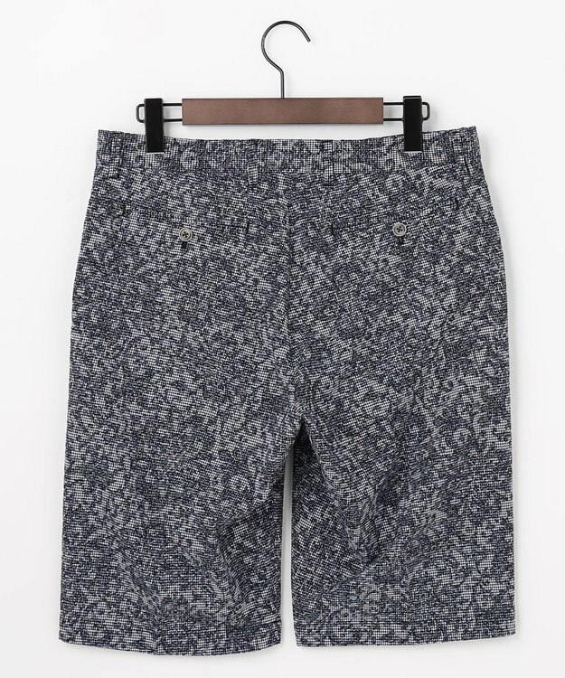 JOSEPH ABBOUD 【エコ撥水/ストレッチ】ライトウェイブライトプリント レジャー ショーツ ネイビー系6