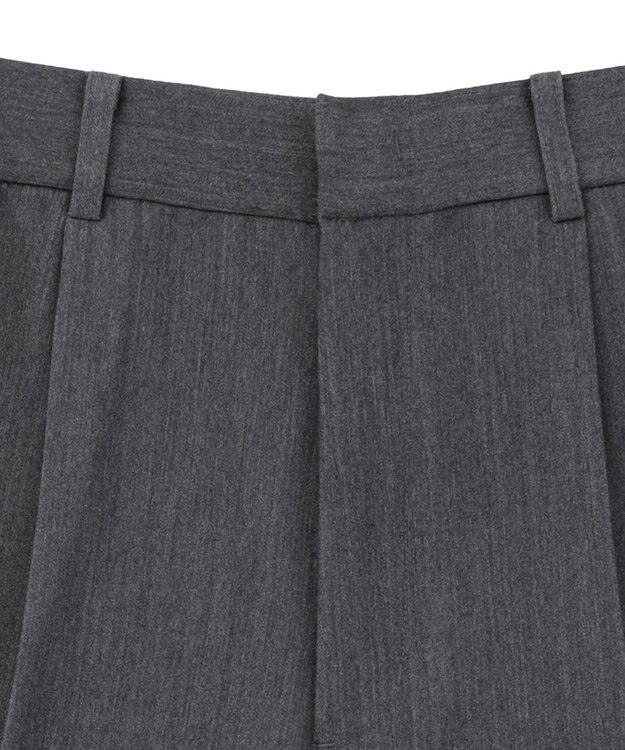 AMERICAN HOLIC イージーケアタックハーフパンツ Gray Mixture